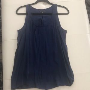 Madewell silk button up tank